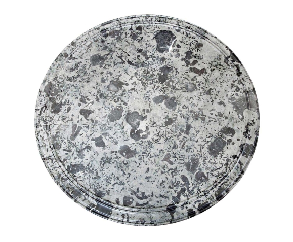 Empire-Tisch Frankreich Marmorplatte Mahagoni